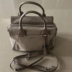 Michael Kors top handle leather bag